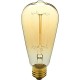 3pcs 40W Edison Vintage Incandescent Light Bulb Dimmable E26 E27 ST64 Candelabra Filament Amber Warm White for Lighting Fixture 220-240V 3pcs 40W Edison Vintage Incandescent Light Bulb Dimmable E26 E27 ST64 Candelabra Filament Amber Warm White for Lighting Fixture 220-240V