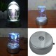4LEDs Luminous Base Light Crystal Glass Transparent Objects Display Laser Colorful Round Stand Base for Cocktail 4LEDs Luminous Base Light Crystal Glass Transparent Objects Display Laser Colorful Round Stand Base for Cocktail
