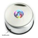 4LEDs Luminous Base Light Crystal Glass Transparent Objects Display Laser Colorful Round Stand Base for Cocktail 4LEDs Luminous Base Light Crystal Glass Transparent Objects Display Laser Colorful Round Stand Base for Cocktail