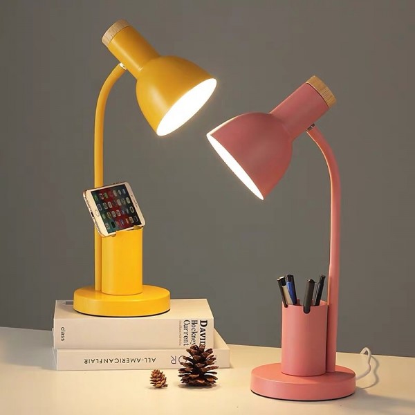 Desk Lamp Eye Protection / Adjustable / Dimmable LED power supply For Bedroom / Study Room / Office AC100-240V Yellow / Blue / Pink / CE Certified Desk Lamp Eye Protection / Adjustable / Dimmable LED power supply For Bedroom / Study Room / Office AC100-240V Yellow / Blue / Pink / CE Certified