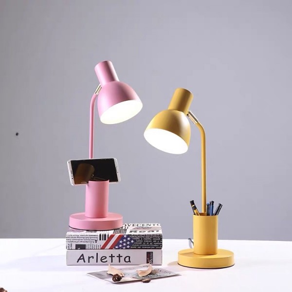 Desk Lamp Eye Protection / Adjustable / Dimmable LED power supply For Bedroom / Study Room / Office AC100-240V Yellow / Blue / Pink / CE Certified Desk Lamp Eye Protection / Adjustable / Dimmable LED power supply For Bedroom / Study Room / Office AC100-240V Yellow / Blue / Pink / CE Certified