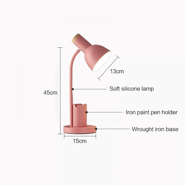 Desk Lamp Eye Protection / Adjustable / Dimmable LED power supply For Bedroom / Study Room / Office AC100-240V Yellow / Blue / Pink / CE Certified Desk Lamp Eye Protection / Adjustable / Dimmable LED power supply For Bedroom / Study Room / Office AC100-240V Yellow / Blue / Pink / CE Certified