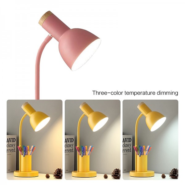 Desk Lamp Eye Protection / Adjustable / Dimmable LED power supply For Bedroom / Study Room / Office AC100-240V Yellow / Blue / Pink / CE Certified Desk Lamp Eye Protection / Adjustable / Dimmable LED power supply For Bedroom / Study Room / Office AC100-240V Yellow / Blue / Pink / CE Certified