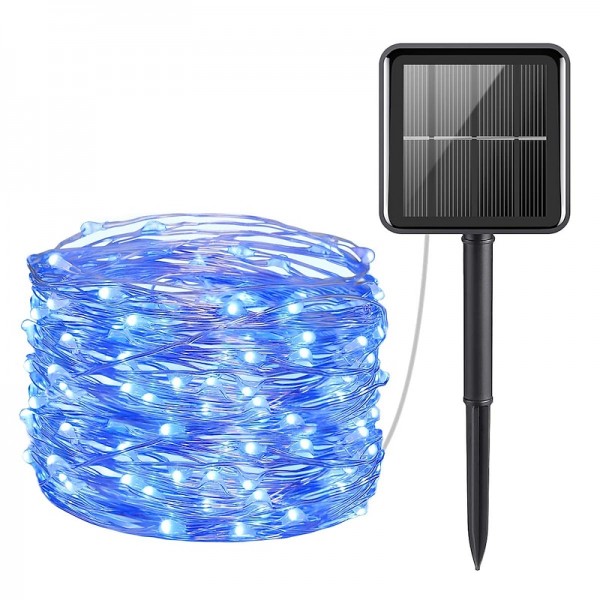 Outdoor Solar LED String Lights Wedding Decoration 10M 33ft 100 LED 8 Lighting Modes Waterproof Fairy Lights Garden Christmas Wedding Birthday Party Holiday Decoration Outdoor Solar LED String Lights Wedding Decoration 10M 33ft 100 LED 8 Lighting Modes Waterproof Fairy Lights Garden Christmas Wedding Birthday Party Holiday Decoration