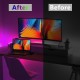 LED Smart Strip Lights 20m RGB Music Sync 12V Waterproof LED Strip 2835 SMD Color Changing LED Light with Bluetooth Controller Adapter for Bedroom Home TV Back Light DIY Decor