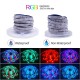 LED Smart Strip Lights 20m RGB Music Sync 12V Waterproof LED Strip 2835 SMD Color Changing LED Light with Bluetooth Controller Adapter for Bedroom Home TV Back Light DIY Decor