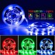 LED Smart Strip Lights 20m RGB Music Sync 12V Waterproof LED Strip 2835 SMD Color Changing LED Light with Bluetooth Controller Adapter for Bedroom Home TV Back Light DIY Decor