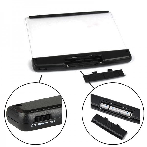 LED Flat Panel Night Vision Reading Light Reading Light for Children Adult Night Reading Book 1pc LED Flat Panel Night Vision Reading Light Reading Light for Children Adult Night Reading Book 1pc