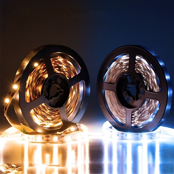 LED Light Strips USB Interface or AA Battery Box Power Supply Flexible 2835 SMD Per Meter 60 LEDs 8mm Warm White Cold White 5V LED Light Strip LED Light Strips USB Interface or AA Battery Box Power Supply Flexible 2835 SMD Per Meter 60 LEDs 8mm Warm White Cold White 5V LED Light Strip