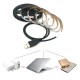 LED Light Strips USB Interface or AA Battery Box Power Supply Flexible 2835 SMD Per Meter 60 LEDs 8mm Warm White Cold White 5V LED Light Strip LED Light Strips USB Interface or AA Battery Box Power Supply Flexible 2835 SMD Per Meter 60 LEDs 8mm Warm White Cold White 5V LED Light Strip