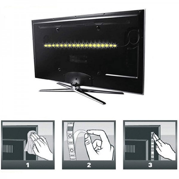 LED Light Strips USB Interface or AA Battery Box Power Supply Flexible 2835 SMD Per Meter 60 LEDs 8mm Warm White Cold White 5V LED Light Strip LED Light Strips USB Interface or AA Battery Box Power Supply Flexible 2835 SMD Per Meter 60 LEDs 8mm Warm White Cold White 5V LED Light Strip