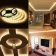 LED Light Strips USB Interface or AA Battery Box Power Supply Flexible 2835 SMD Per Meter 60 LEDs 8mm Warm White Cold White 5V LED Light Strip LED Light Strips USB Interface or AA Battery Box Power Supply Flexible 2835 SMD Per Meter 60 LEDs 8mm Warm White Cold White 5V LED Light Strip