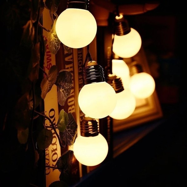 G50 Retro Bulb LED String Lights 3M 1.5M LED Bulb Light Battery or USB Operated Fairy String Light Christmas Wedding Family Party Holiday Home Decoration Lamp G50 Retro Bulb LED String Lights 3M 1.5M LED Bulb Light Battery or USB Operated Fairy String Light Christmas Wedding Family Party Holiday Home Decoration Lamp