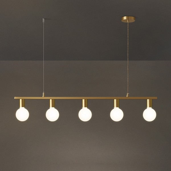 LED Pendant Light Island Light Modern Gold For Dining Room 70/100cm Copper Dining Room Decoration Light 3/5 Lamps Holder E27 Adjustable LED Pendant Light Island Light Modern Gold For Dining Room 70/100cm Copper Dining Room Decoration Light 3/5 Lamps Holder E27 Adjustable