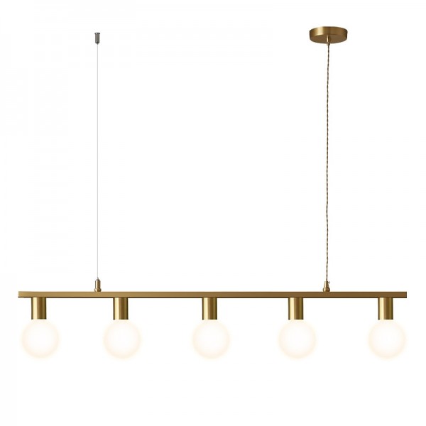 LED Pendant Light Island Light Modern Gold For Dining Room 70/100cm Copper Dining Room Decoration Light 3/5 Lamps Holder E27 Adjustable LED Pendant Light Island Light Modern Gold For Dining Room 70/100cm Copper Dining Room Decoration Light 3/5 Lamps Holder E27 Adjustable