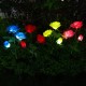 Outdoor Solar Lights Outdoor Light Solar LED Lawn Lamp Rose Shape Waterproof Lawn Lights Wedding Garden Patio Decoration Trail LED Landscape Lamp LED Solar Garden Light