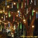 Outdoor Solar LED Meteor Shower Rain Lights Holiday String Lights Waterproof Garden Light 8 Tubes 144 Leds For Garden Tree Colorful  Decoration Landscape Lighting Outdoor Solar LED Meteor Shower Rain Lights Holiday String Lights Waterproof Garden Light 8 Tubes 144 Leds For Garden Tree Colorful  Decoration Landscape Lighting