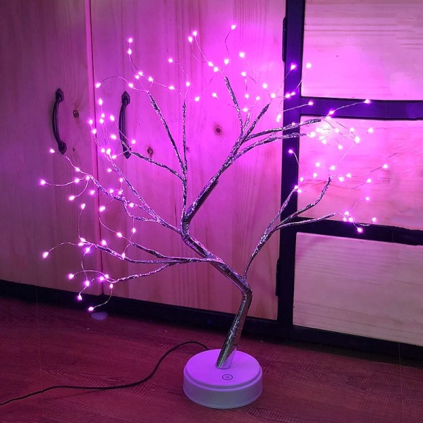 LED Night Light Tabletop Bonsai Tree Light with 108 LED Copper Wire String Lights Touch Switch DIY Artificial Tree Lamp USB or Battery Powered for Bedroom Desktop Christmas Party Indoor Decoration Lights LED Night Light Tabletop Bonsai Tree Light with 108 LED Copper Wire String Lights Touch Switch DIY Artificial Tree Lamp USB or Battery Powered for Bedroom Desktop Christmas Party Indoor Decoration Lights