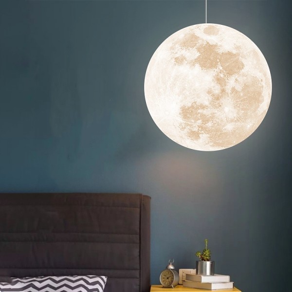 3D Printing Moon Chandelier Modern Simple Nordic Creative Moon Lamp Restaurant Living Room Bedroom Moon Chandelier 3D Printing Moon Chandelier Modern Simple Nordic Creative Moon Lamp Restaurant Living Room Bedroom Moon Chandelier