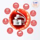 Neon Rope Smart RGB LED Light Strip Kit Work with Alexa Google 3M 12V RGB WIFI 5M 2*5M WiFi Phone App Control Including Adapter Kit Suitable for DIY Installation Neon Rope Smart RGB LED Light Strip Kit Work with Alexa Google 3M 12V RGB WIFI 5M 2*5M WiFi Phone App Control Including Adapter Kit Suitable for DIY Installation
