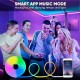 Neon Rope Smart RGB LED Light Strip Kit Work with Alexa Google 3M 12V RGB WIFI 5M 2*5M WiFi Phone App Control Including Adapter Kit Suitable for DIY Installation Neon Rope Smart RGB LED Light Strip Kit Work with Alexa Google 3M 12V RGB WIFI 5M 2*5M WiFi Phone App Control Including Adapter Kit Suitable for DIY Installation