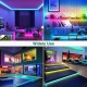 Neon Rope Smart RGB LED Light Strip Kit Work with Alexa Google 3M 12V RGB WIFI 5M 2*5M WiFi Phone App Control Including Adapter Kit Suitable for DIY Installation Neon Rope Smart RGB LED Light Strip Kit Work with Alexa Google 3M 12V RGB WIFI 5M 2*5M WiFi Phone App Control Including Adapter Kit Suitable for DIY Installation