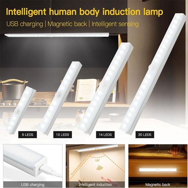 20LED PIR Motion Sensor Lamp Cupboard Wardrobe Bed Lamp Under Cabinet Night Light Smart Light Perception For Closet Stairs Led Human Body Induction Light 20LED PIR Motion Sensor Lamp Cupboard Wardrobe Bed Lamp Under Cabinet Night Light Smart Light Perception For Closet Stairs Led Human Body Induction Light