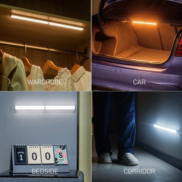 20LED PIR Motion Sensor Lamp Cupboard Wardrobe Bed Lamp Under Cabinet Night Light Smart Light Perception For Closet Stairs Led Human Body Induction Light 20LED PIR Motion Sensor Lamp Cupboard Wardrobe Bed Lamp Under Cabinet Night Light Smart Light Perception For Closet Stairs Led Human Body Induction Light