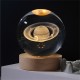 Glowing Planetary Galaxy Crystal Ball Night Lights USB Power Warm White Bedside Light Christmas Kid Gift Night Lamp Glowing Planetary Galaxy Crystal Ball Night Lights USB Power Warm White Bedside Light Christmas Kid Gift Night Lamp