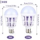 Bug Zapper Light Bulbs 15W AC110/220V LED Mosquito Killer Bulb E27 LED Bulb Home Lighting Bug Zapper Trap Lamp Insect Anti Mosquito Repeller Light Bug Zapper Light Bulbs 15W AC110/220V LED Mosquito Killer Bulb E27 LED Bulb Home Lighting Bug Zapper Trap Lamp Insect Anti Mosquito Repeller Light