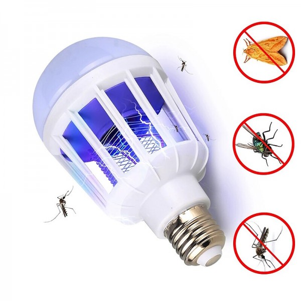 Bug Zapper Light Bulbs 15W AC110/220V LED Mosquito Killer Bulb E27 LED Bulb Home Lighting Bug Zapper Trap Lamp Insect Anti Mosquito Repeller Light Bug Zapper Light Bulbs 15W AC110/220V LED Mosquito Killer Bulb E27 LED Bulb Home Lighting Bug Zapper Trap Lamp Insect Anti Mosquito Repeller Light