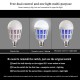 Bug Zapper Light Bulbs 15W AC110/220V LED Mosquito Killer Bulb E27 LED Bulb Home Lighting Bug Zapper Trap Lamp Insect Anti Mosquito Repeller Light Bug Zapper Light Bulbs 15W AC110/220V LED Mosquito Killer Bulb E27 LED Bulb Home Lighting Bug Zapper Trap Lamp Insect Anti Mosquito Repeller Light
