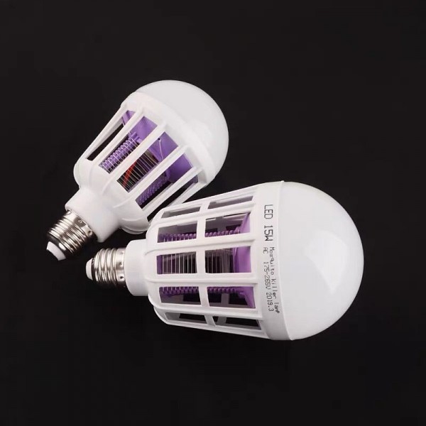 Bug Zapper Light Bulbs 15W AC110/220V LED Mosquito Killer Bulb E27 LED Bulb Home Lighting Bug Zapper Trap Lamp Insect Anti Mosquito Repeller Light Bug Zapper Light Bulbs 15W AC110/220V LED Mosquito Killer Bulb E27 LED Bulb Home Lighting Bug Zapper Trap Lamp Insect Anti Mosquito Repeller Light