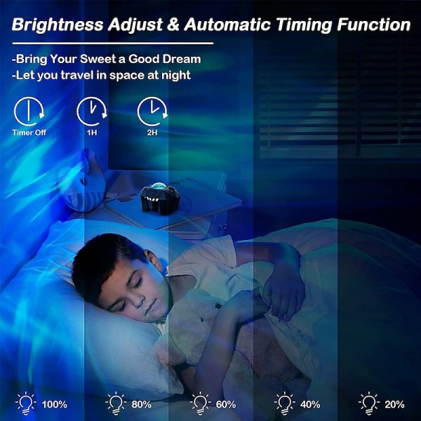 Aurora Galaxy Projector Light Star Projection with Music Speaker Night Light Projector with Moon Northern Lights Projector for Bedroom/Gaming Room/Home Theater/Ceiling Aurora Galaxy Projector Light Star Projection with Music Speaker Night Light Projector with Moon Northern Lights Projector for Bedroom/Gaming Room/Home Theater/Ceiling