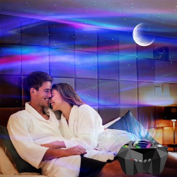 Aurora Galaxy Projector Light Star Projection with Music Speaker Night Light Projector with Moon Northern Lights Projector for Bedroom/Gaming Room/Home Theater/Ceiling Aurora Galaxy Projector Light Star Projection with Music Speaker Night Light Projector with Moon Northern Lights Projector for Bedroom/Gaming Room/Home Theater/Ceiling
