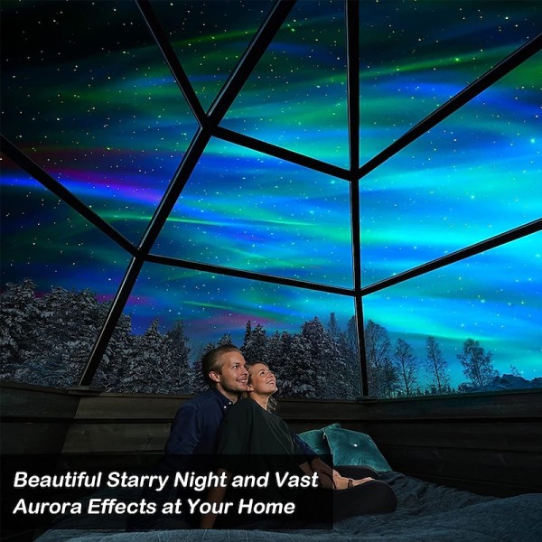 Aurora Galaxy Projector Light Star Projection with Music Speaker Night Light Projector with Moon Northern Lights Projector for Bedroom/Gaming Room/Home Theater/Ceiling Aurora Galaxy Projector Light Star Projection with Music Speaker Night Light Projector with Moon Northern Lights Projector for Bedroom/Gaming Room/Home Theater/Ceiling