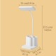Desk Lamp LED Flexible Study Lamp With Pen Holder LED Desk Lamp With Touch Dimmable LED Stand Desk Lamp Reading Lamp Creative Smart Student Dormitory Desk Eye Protection Lamp Bedside Reading LED Pen Down Lamp Desk Lamp LED Flexible Study Lamp With Pen Holder LED Desk Lamp With Touch Dimmable LED Stand Desk Lamp Reading Lamp Creative Smart Student Dormitory Desk Eye Protection Lamp Bedside Reading LED Pen Down Lamp