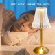 Crystal Cordless Table Lamp Nordic Style Skirt Modeling Bedroom Decoration Creative Atmosphere, Rechargeable Night Lamp Three Dimming Modes with USB Power Supply Crystal Cordless Table Lamp Nordic Style Skirt Modeling Bedroom Decoration Creative Atmosphere, Rechargeable Night Lamp Three Dimming Modes with USB Power Supply