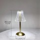 Crystal Cordless Table Lamp Nordic Style Skirt Modeling Bedroom Decoration Creative Atmosphere, Rechargeable Night Lamp Three Dimming Modes with USB Power Supply Crystal Cordless Table Lamp Nordic Style Skirt Modeling Bedroom Decoration Creative Atmosphere, Rechargeable Night Lamp Three Dimming Modes with USB Power Supply
