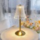 Crystal Cordless Table Lamp Nordic Style Skirt Modeling Bedroom Decoration Creative Atmosphere, Rechargeable Night Lamp Three Dimming Modes with USB Power Supply Crystal Cordless Table Lamp Nordic Style Skirt Modeling Bedroom Decoration Creative Atmosphere, Rechargeable Night Lamp Three Dimming Modes with USB Power Supply
