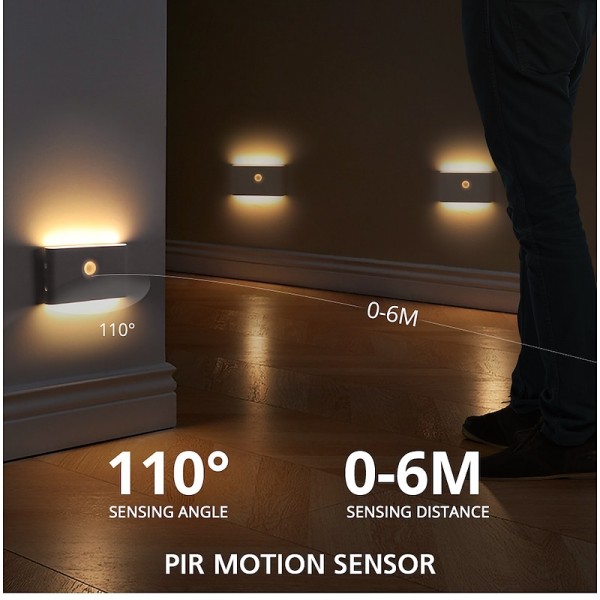 LED Night Lights Motion Sensor USB Rechargeable Linkage Induction Wireless Night Light Kitchen Cabinet Corridor Night Lamp for Bedroom Home Staircase Passageway Lighting LED Night Lights Motion Sensor USB Rechargeable Linkage Induction Wireless Night Light Kitchen Cabinet Corridor Night Lamp for Bedroom Home Staircase Passageway Lighting