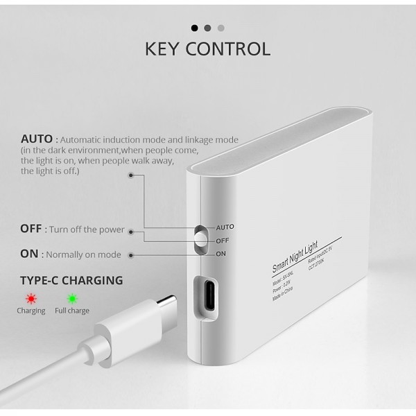 LED Night Lights Motion Sensor USB Rechargeable Linkage Induction Wireless Night Light Kitchen Cabinet Corridor Night Lamp for Bedroom Home Staircase Passageway Lighting LED Night Lights Motion Sensor USB Rechargeable Linkage Induction Wireless Night Light Kitchen Cabinet Corridor Night Lamp for Bedroom Home Staircase Passageway Lighting
