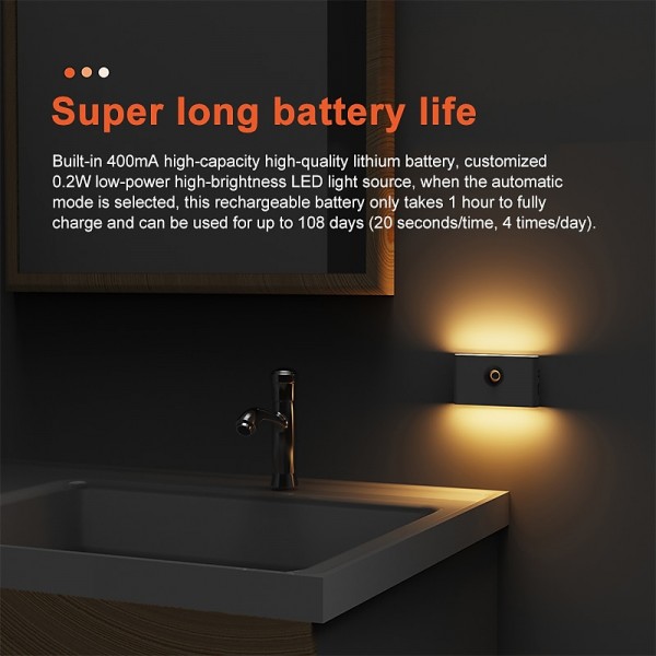 LED Night Lights Motion Sensor USB Rechargeable Linkage Induction Wireless Night Light Kitchen Cabinet Corridor Night Lamp for Bedroom Home Staircase Passageway Lighting LED Night Lights Motion Sensor USB Rechargeable Linkage Induction Wireless Night Light Kitchen Cabinet Corridor Night Lamp for Bedroom Home Staircase Passageway Lighting