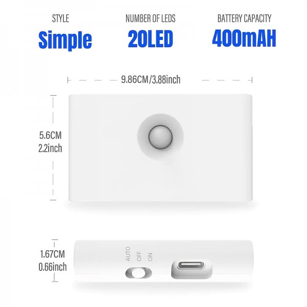 LED Night Lights Motion Sensor USB Rechargeable Linkage Induction Wireless Night Light Kitchen Cabinet Corridor Night Lamp for Bedroom Home Staircase Passageway Lighting LED Night Lights Motion Sensor USB Rechargeable Linkage Induction Wireless Night Light Kitchen Cabinet Corridor Night Lamp for Bedroom Home Staircase Passageway Lighting