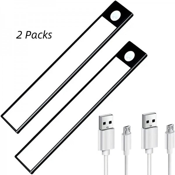 LED Night Lights Motion Sensor USB Rechargeable Ultra-Thin Kitchen Cabinet Closet Lamp PIR Motion Sensor Wireless Night Lamp Bedroom Corridor Passageway Dormitory Lighting LED Night Lights Motion Sensor USB Rechargeable Ultra-Thin Kitchen Cabinet Closet Lamp PIR Motion Sensor Wireless Night Lamp Bedroom Corridor Passageway Dormitory Lighting
