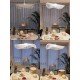 LED Pendant Light Lotus Leaf Hat3000-6000K Adjustable Modren Suspension Classic Chandeliers Restaurant Bedroom Fashion Pendant Light For Living Room 110-240V Bulb Included LED Pendant Light Lotus Leaf Hat3000-6000K Adjustable Modren Suspension Classic Chandeliers Restaurant Bedroom Fashion Pendant Light For Living Room 110-240V Bulb Included