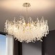 LED Chandeliers Modern Luxury, 60cm Gold Crystal for Home Interiors Kitchen Bedroom Iron Art Tree Branch Lamp Creative Lamp Light 85-265V LED Chandeliers Modern Luxury, 60cm Gold Crystal for Home Interiors Kitchen Bedroom Iron Art Tree Branch Lamp Creative Lamp Light 85-265V