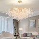 LED Chandeliers Modern Luxury, 60cm Gold Crystal for Home Interiors Kitchen Bedroom Iron Art Tree Branch Lamp Creative Lamp Light 85-265V LED Chandeliers Modern Luxury, 60cm Gold Crystal for Home Interiors Kitchen Bedroom Iron Art Tree Branch Lamp Creative Lamp Light 85-265V