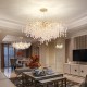 LED Chandeliers Modern Luxury, 60cm Gold Crystal for Home Interiors Kitchen Bedroom Iron Art Tree Branch Lamp Creative Lamp Light 85-265V LED Chandeliers Modern Luxury, 60cm Gold Crystal for Home Interiors Kitchen Bedroom Iron Art Tree Branch Lamp Creative Lamp Light 85-265V