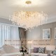 LED Chandeliers Modern Luxury, 60cm Gold Crystal for Home Interiors Kitchen Bedroom Iron Art Tree Branch Lamp Creative Lamp Light 85-265V LED Chandeliers Modern Luxury, 60cm Gold Crystal for Home Interiors Kitchen Bedroom Iron Art Tree Branch Lamp Creative Lamp Light 85-265V